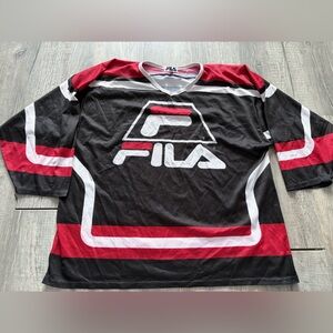Vintage 90’s FILA Sport Hockey Jersey Logo unisex 

Size: measurements in photos